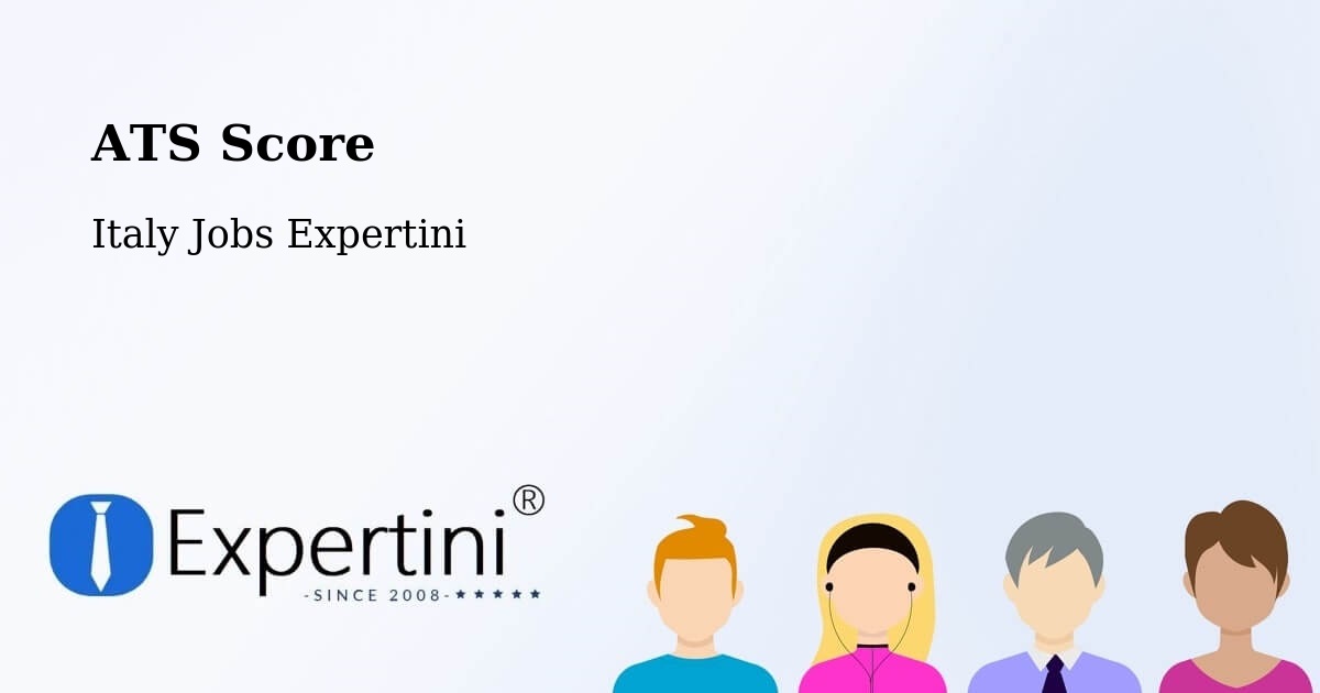 ATS Score - Italy Jobs Expertini