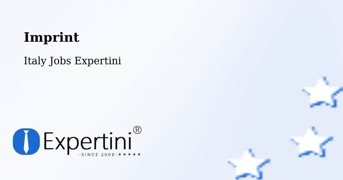 Imprint – Cabiate - Italy Jobs Expertini