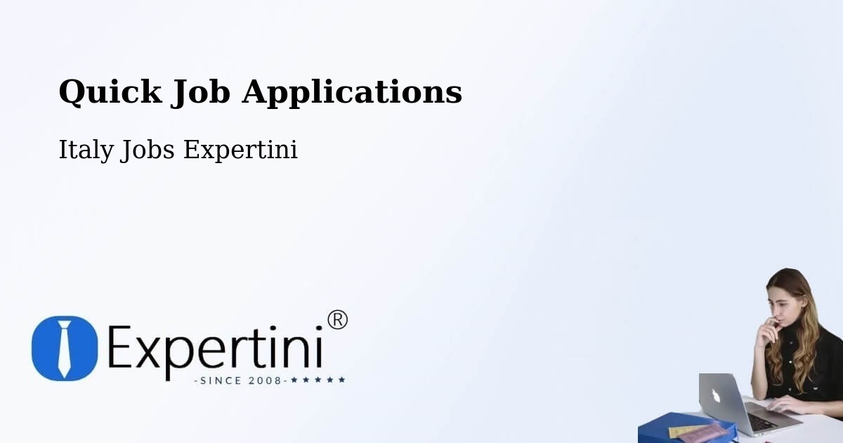 Quick Job Applications - Italy Jobs Expertini